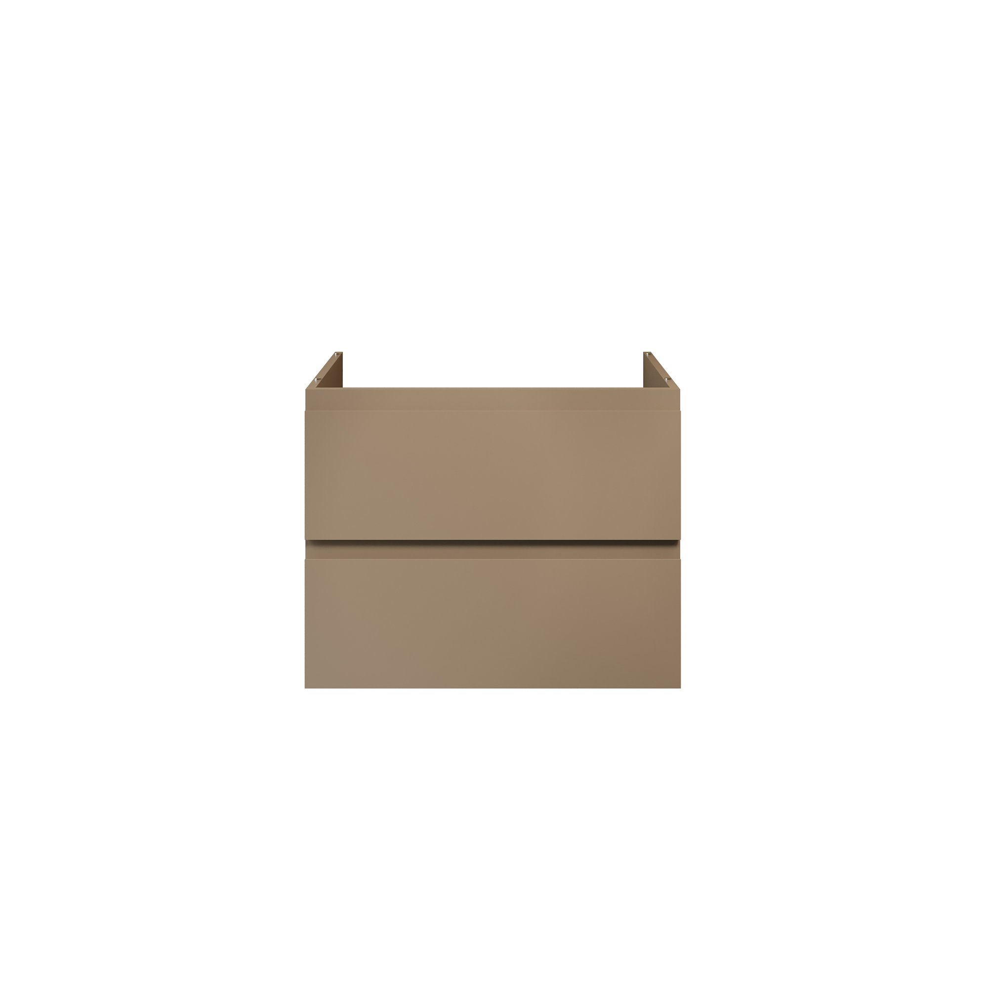 ALONI SALLY XL WASTAFELONDERKAST - 2 LADES - SOFTCLOSE - GREEPLOOS - 76X60X45,3 CM - ZAND