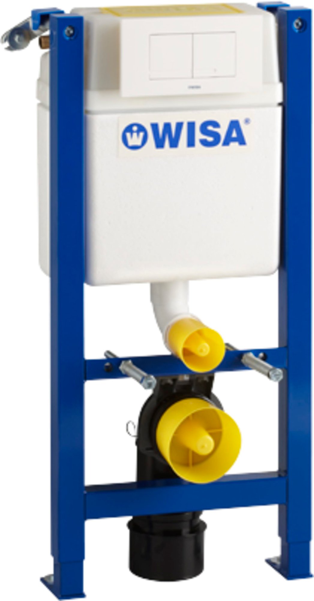 Wisa XT, Inbouwelement met frame, WC, top- of frontbediening, verstelbaar, 980-1180 x 380 x 140-200mm (HxBxD)