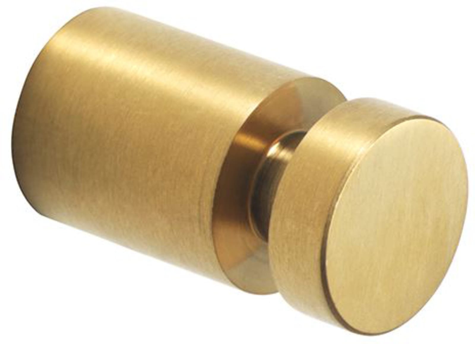 Pressalit handdoekhaak, 2 stuks, geborsteld messing