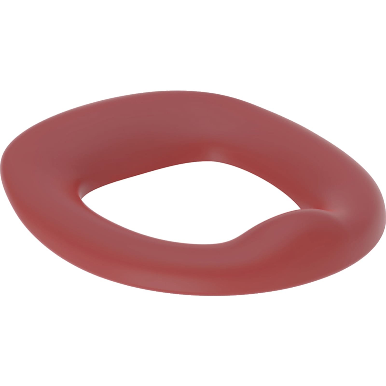 Geberit Bambini wc-zitring v staand keramiek z. scharniergaten Rood