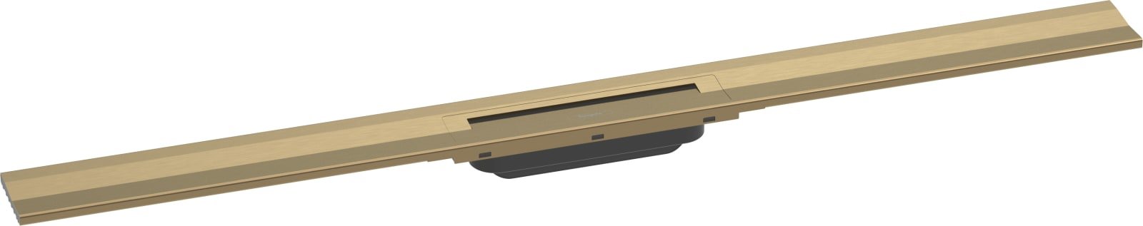 Hansgrohe RainDrain Flex rechte douchegoot 1000 inkortbaar wandmontage Brushed Bronze