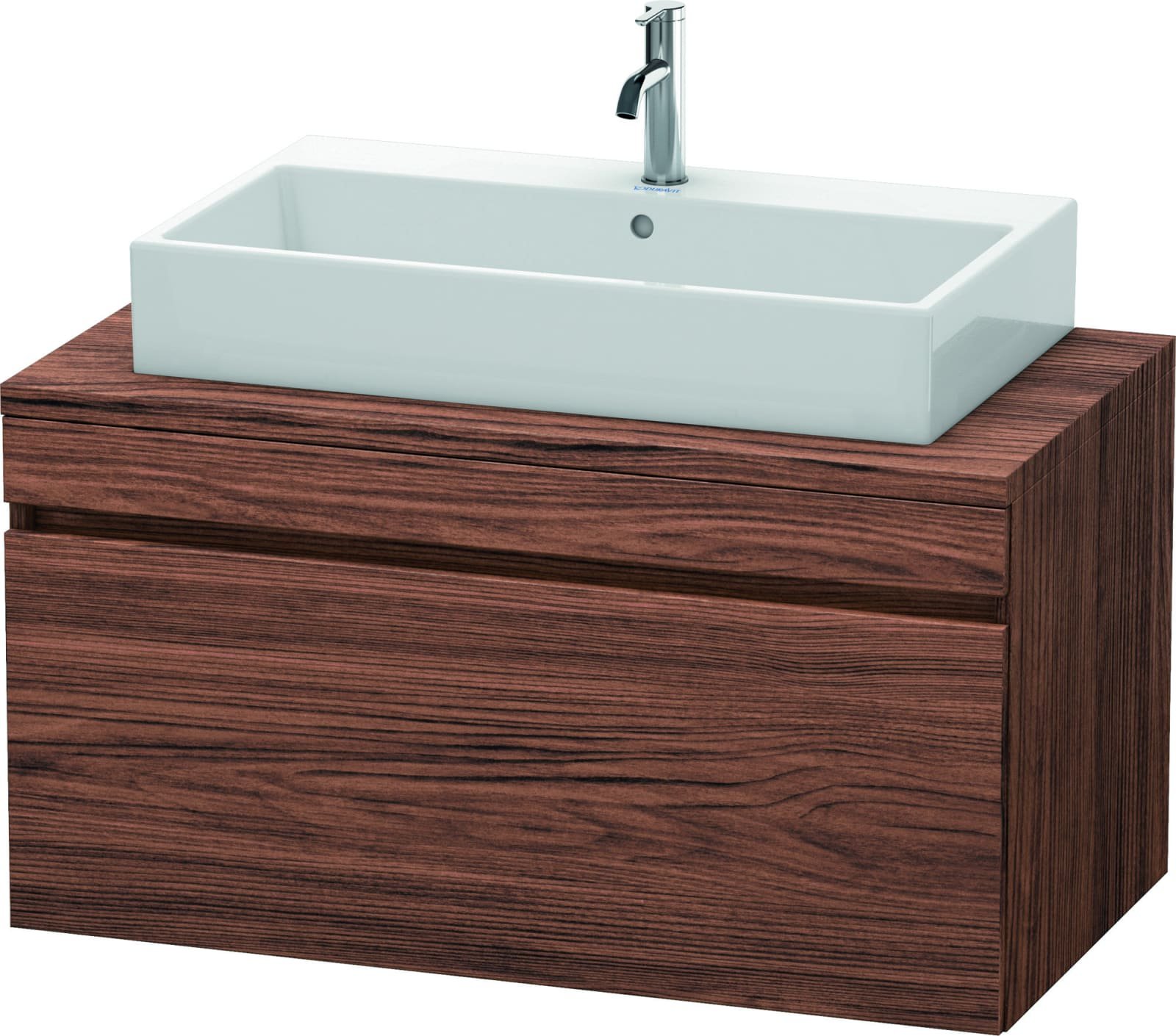 Duravit Wastafelonderbouw DuraStyle 548 x 1000x 512 Noten donker