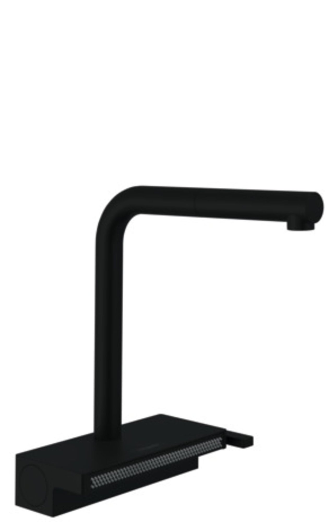 Hansgrohe Aquno Select M81 1-gat keukenmengkraan 250, uittrekbare uitloop, 2jet, mat zwart