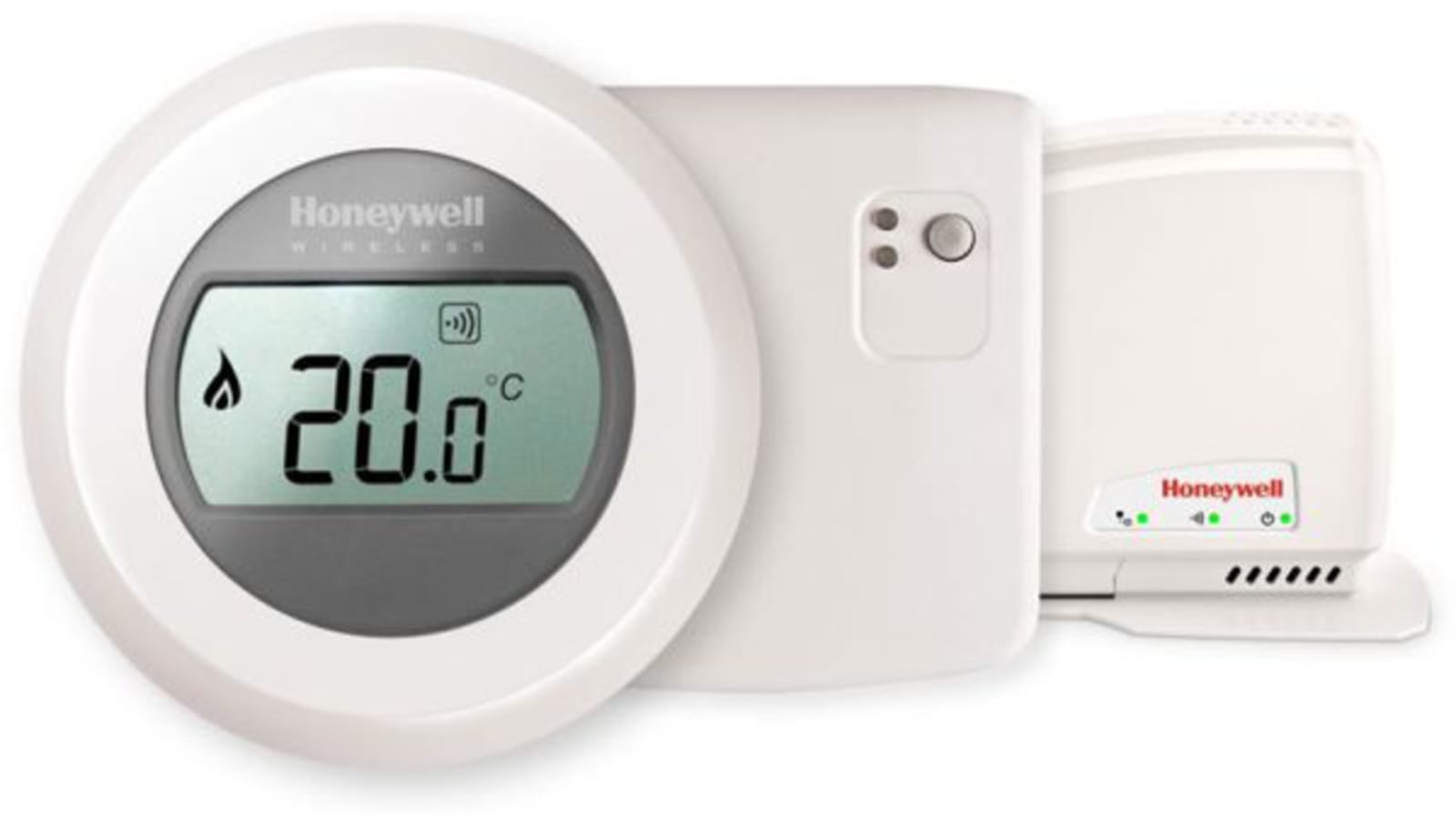 Honeywell Round Wireless On/Off Connected, Kamerthermostaat draadloos, batterij