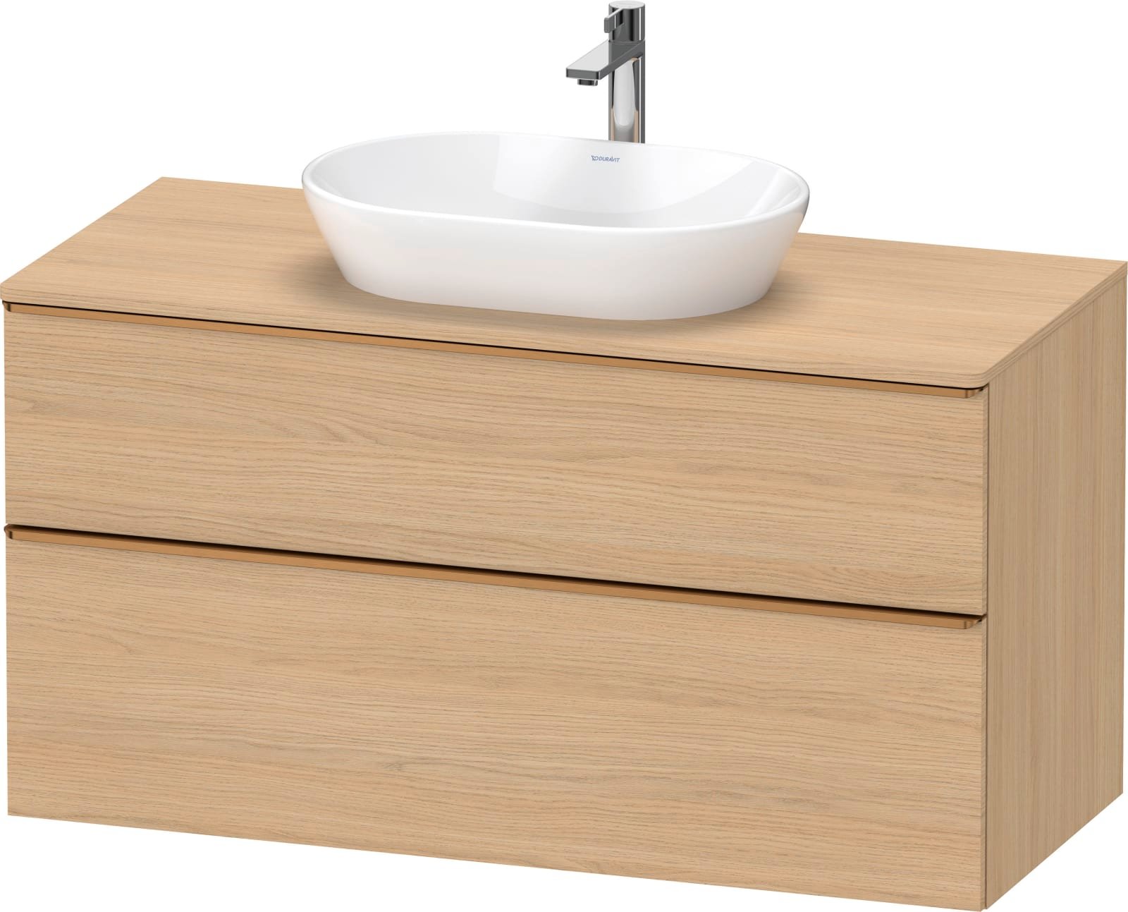D-Neo Console wastafelonderbouw hangend Natuur eiken Mat (1200895181)