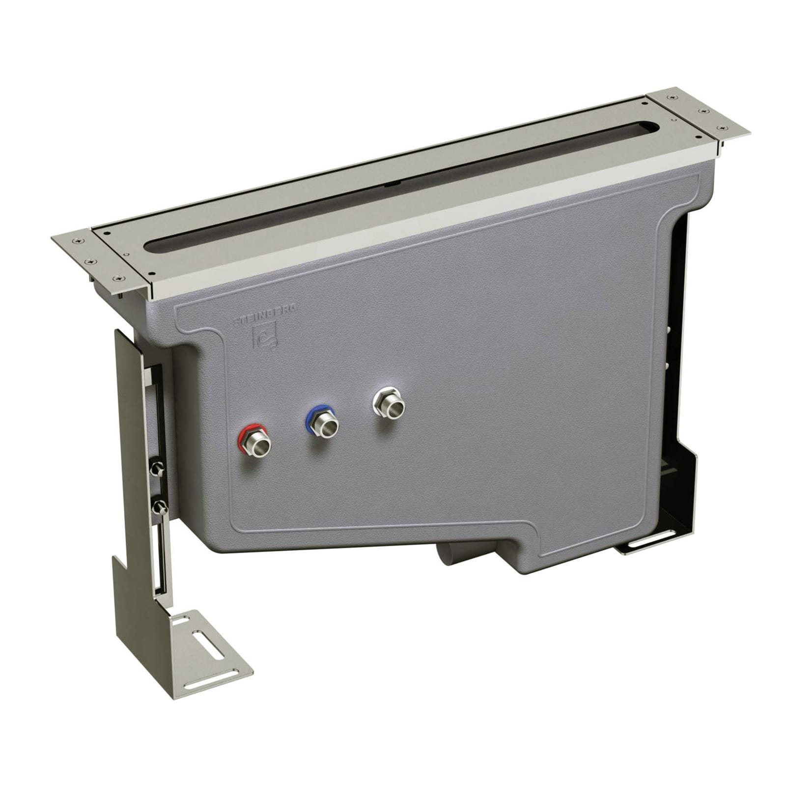 Steinberg Serie 100 montageframe met montageplaat met lekbak voor alle staande badrandcombinaties.