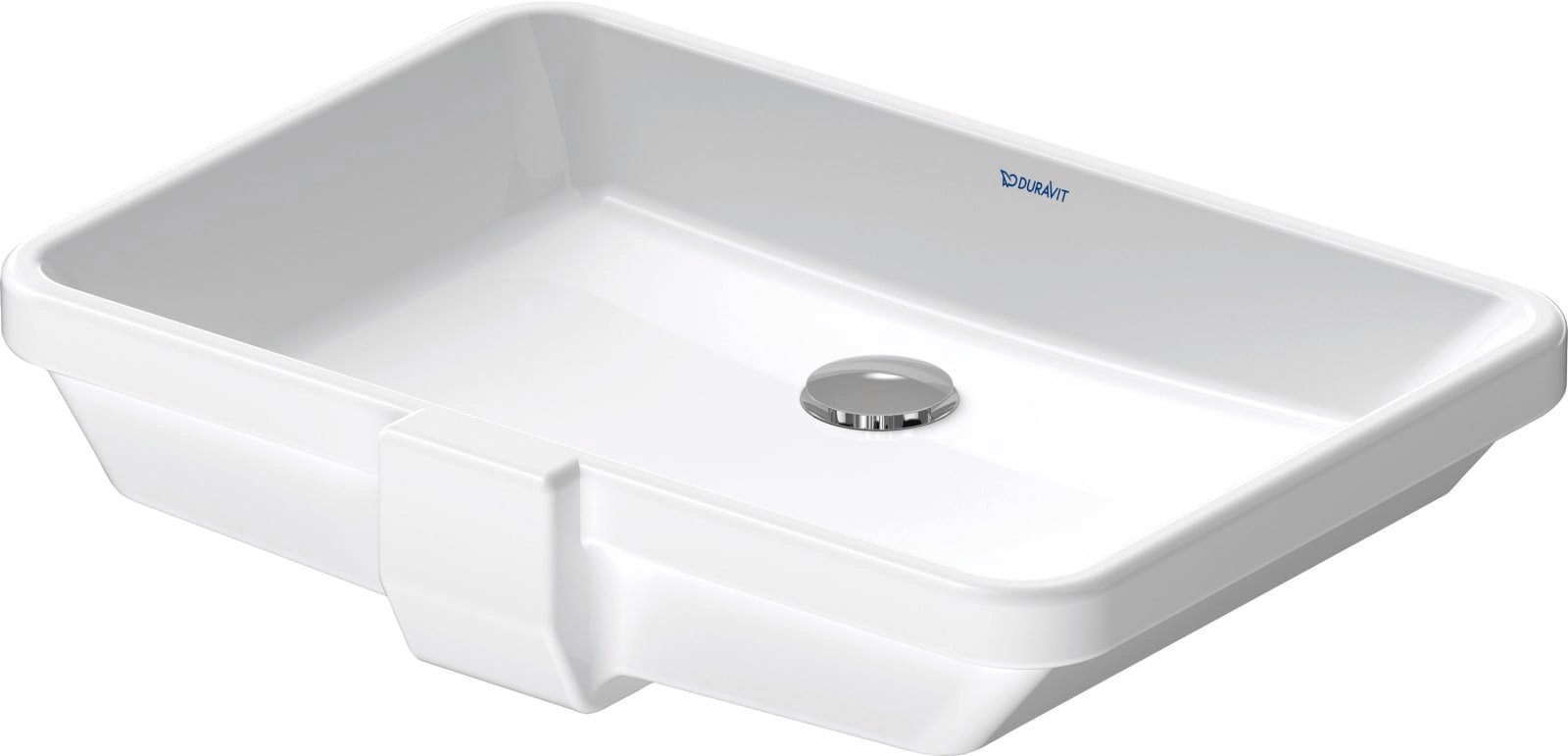 Duravit Duravit Design Classics Inbouwwastafel 525 mm Wit Hoogglans, aantal kraangaten per wasplaats: 0, overloop – 0316530000
