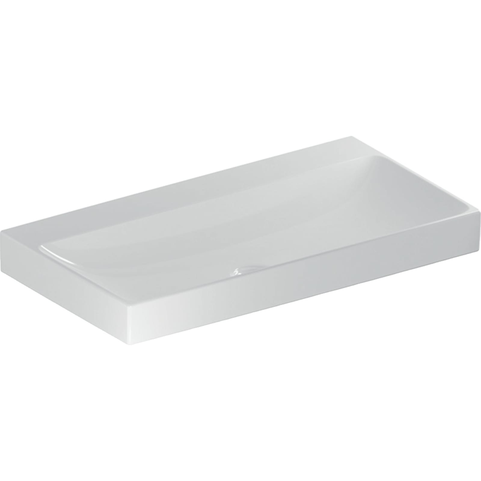 Geberit ONE wastafel afvoer verticaal 90x48cm zonder kraangat KeraTect