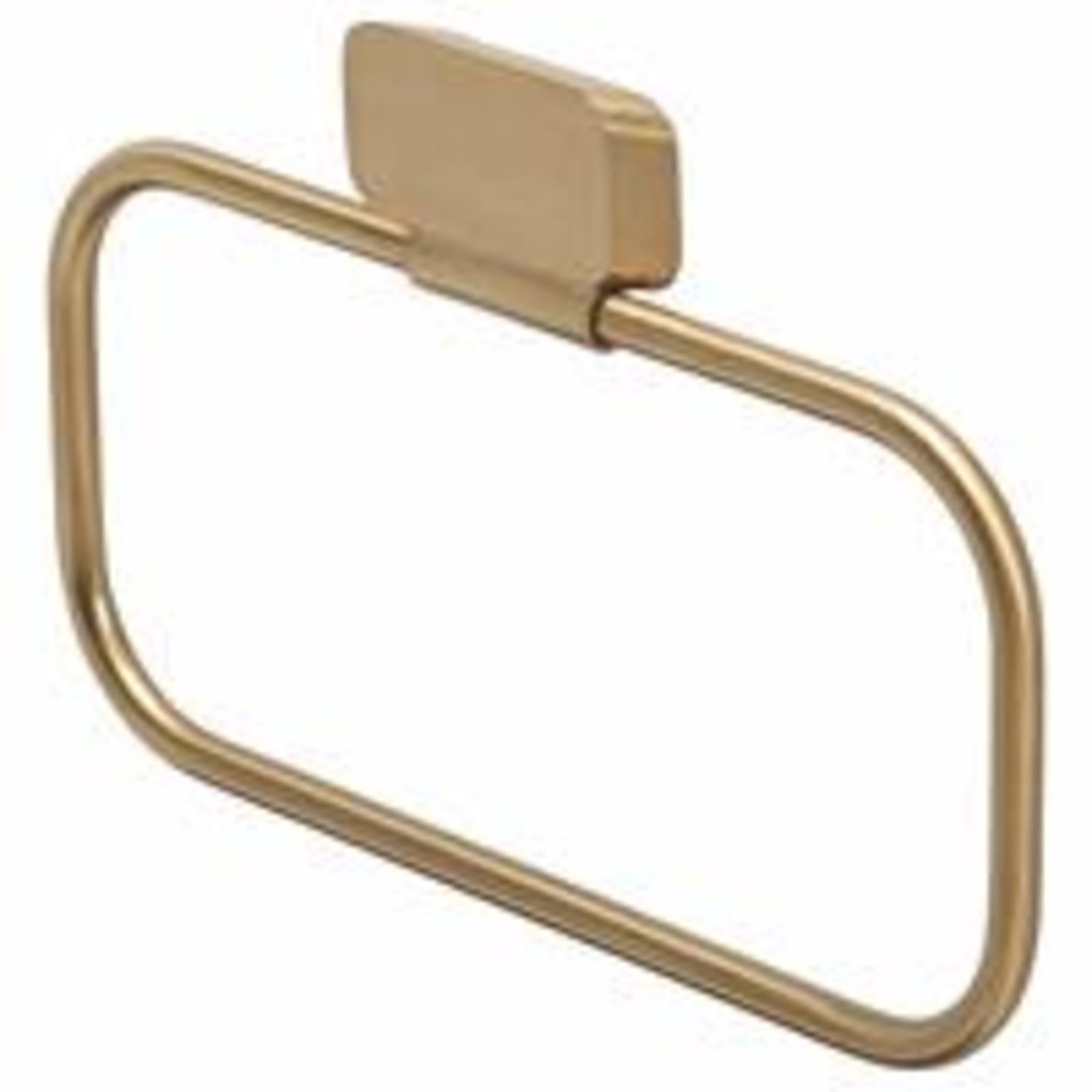 Geesa Shift handdoekring, geborsteld goud