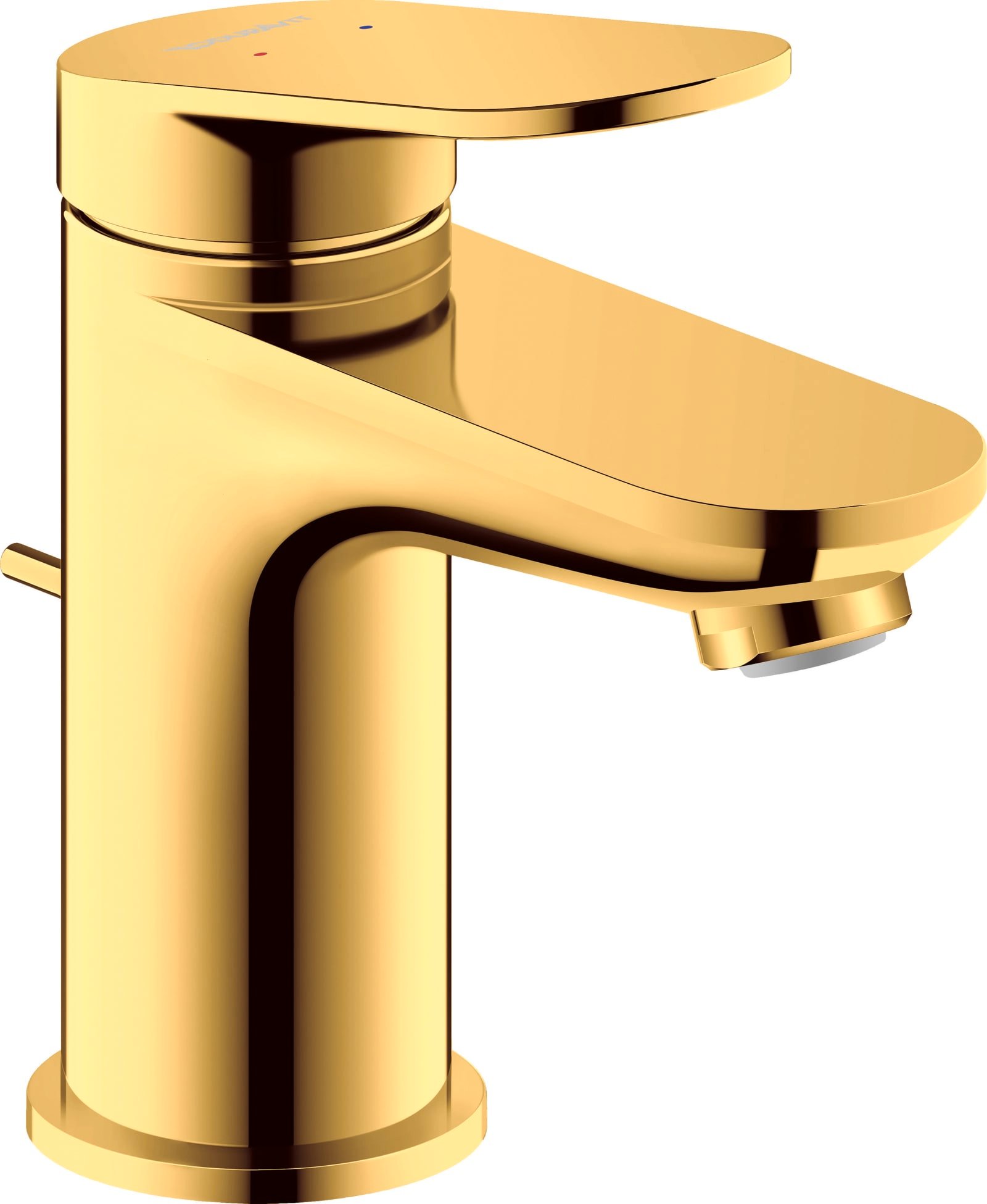 Wave Eéngreepswastafelmengkraan S Goud Gepolijst (1200894938)