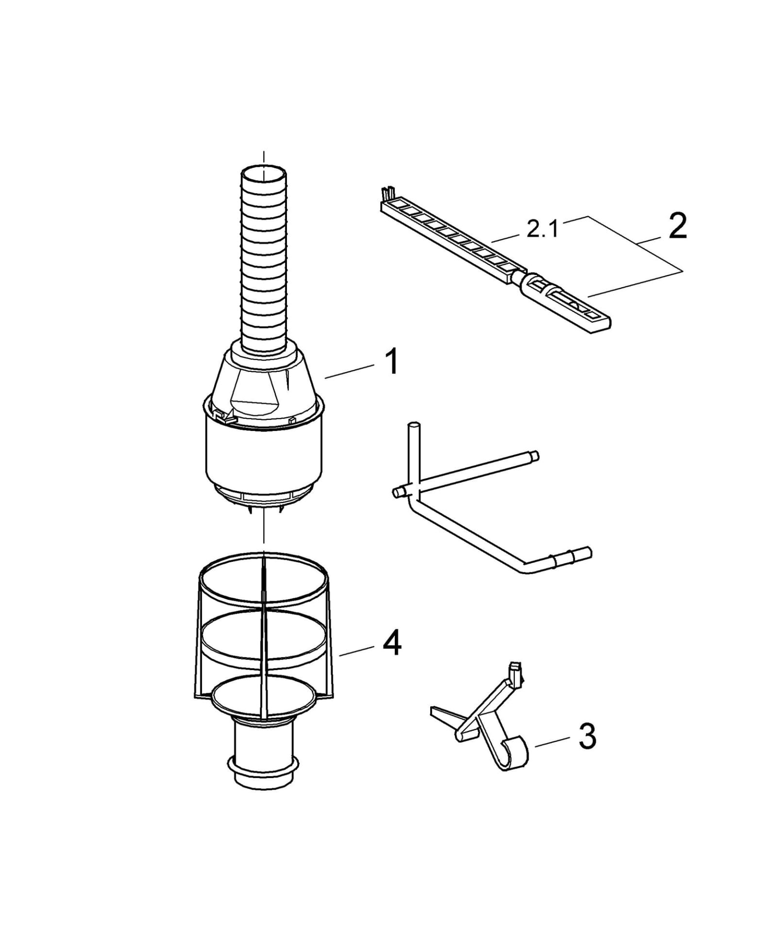 Grohe bodemklep chroom (1000217734)
