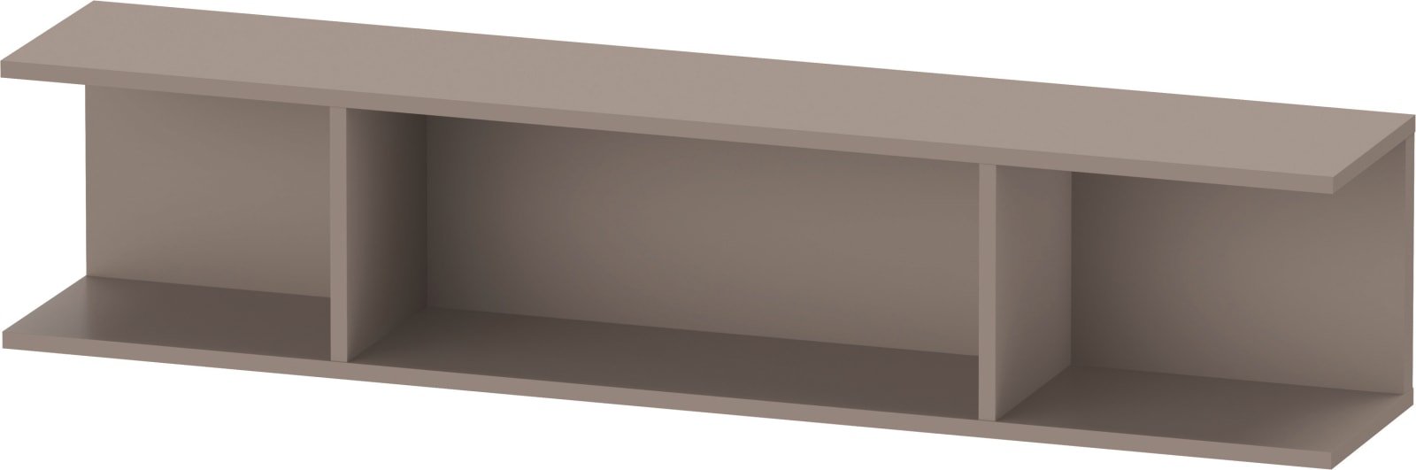 Duravit Ketho.2 Wandrek, Basalt Mat, rechthoekig – K21208043430000