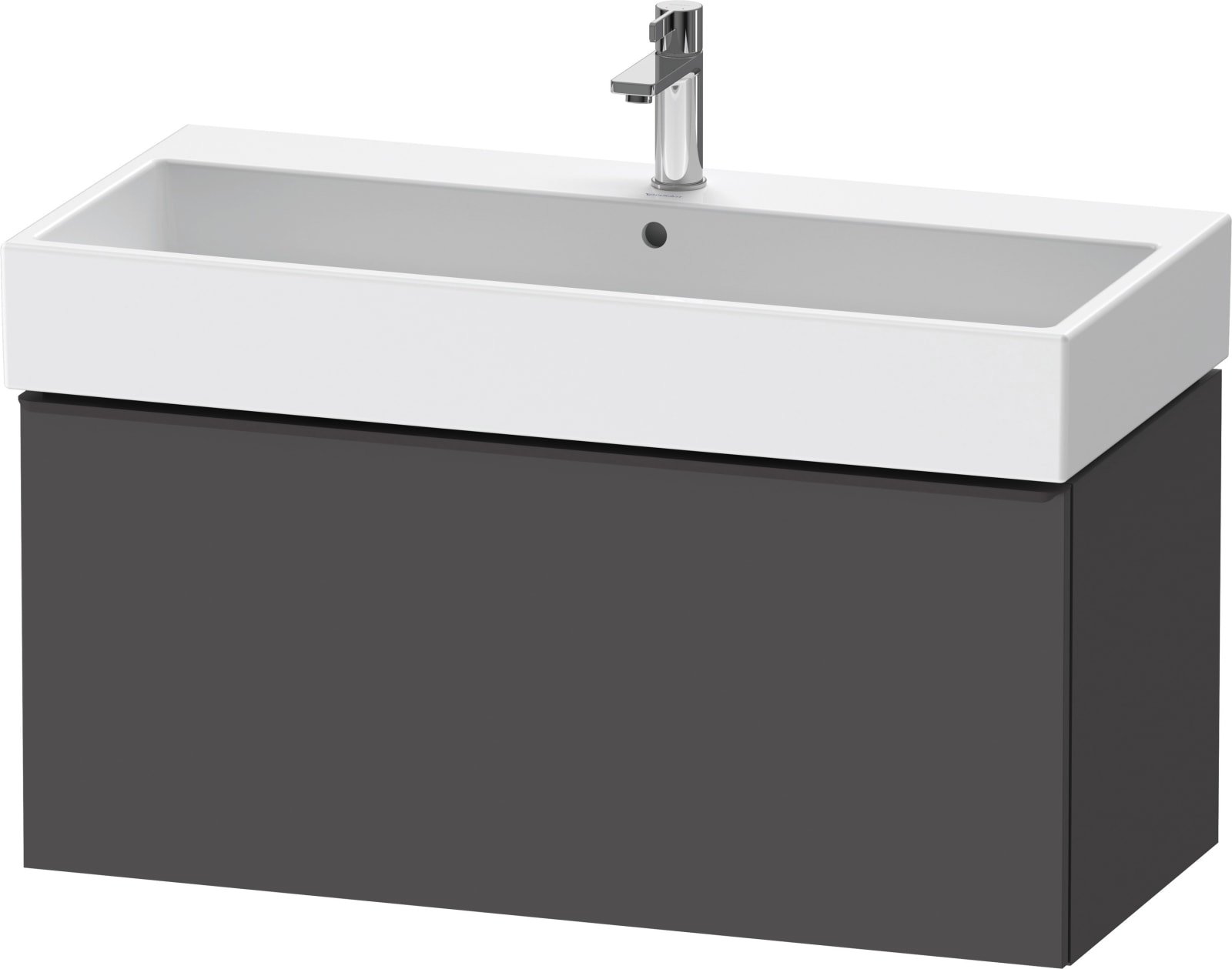 DURAVIT D-Neo Wastafelonderbouw hangend Grafiet Mat (1200895268)