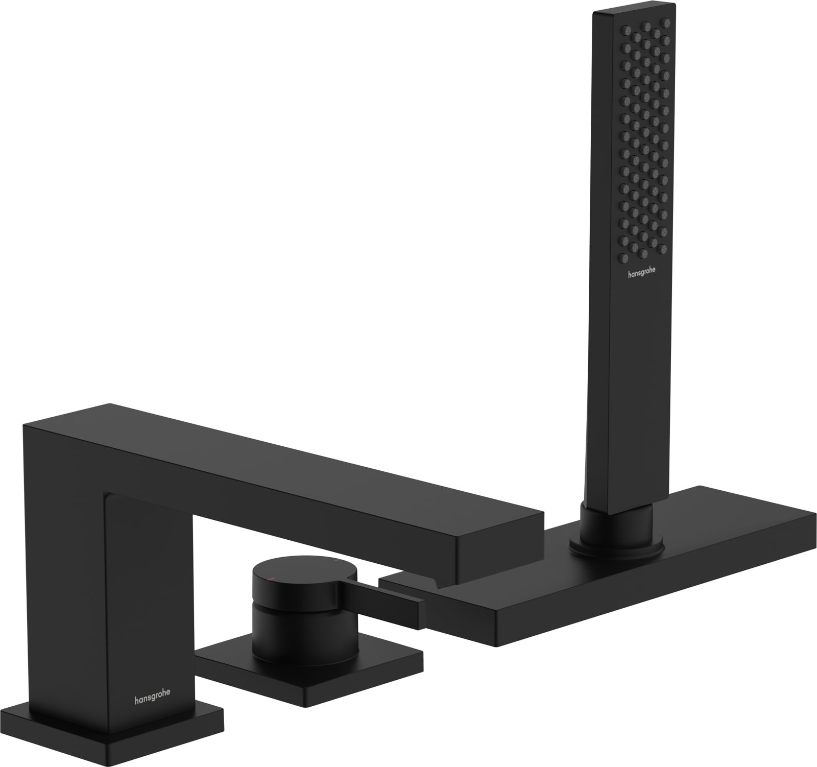 Hansgrohe Tecturis E 3-gats badmengkraan SET rand bevestiging MB