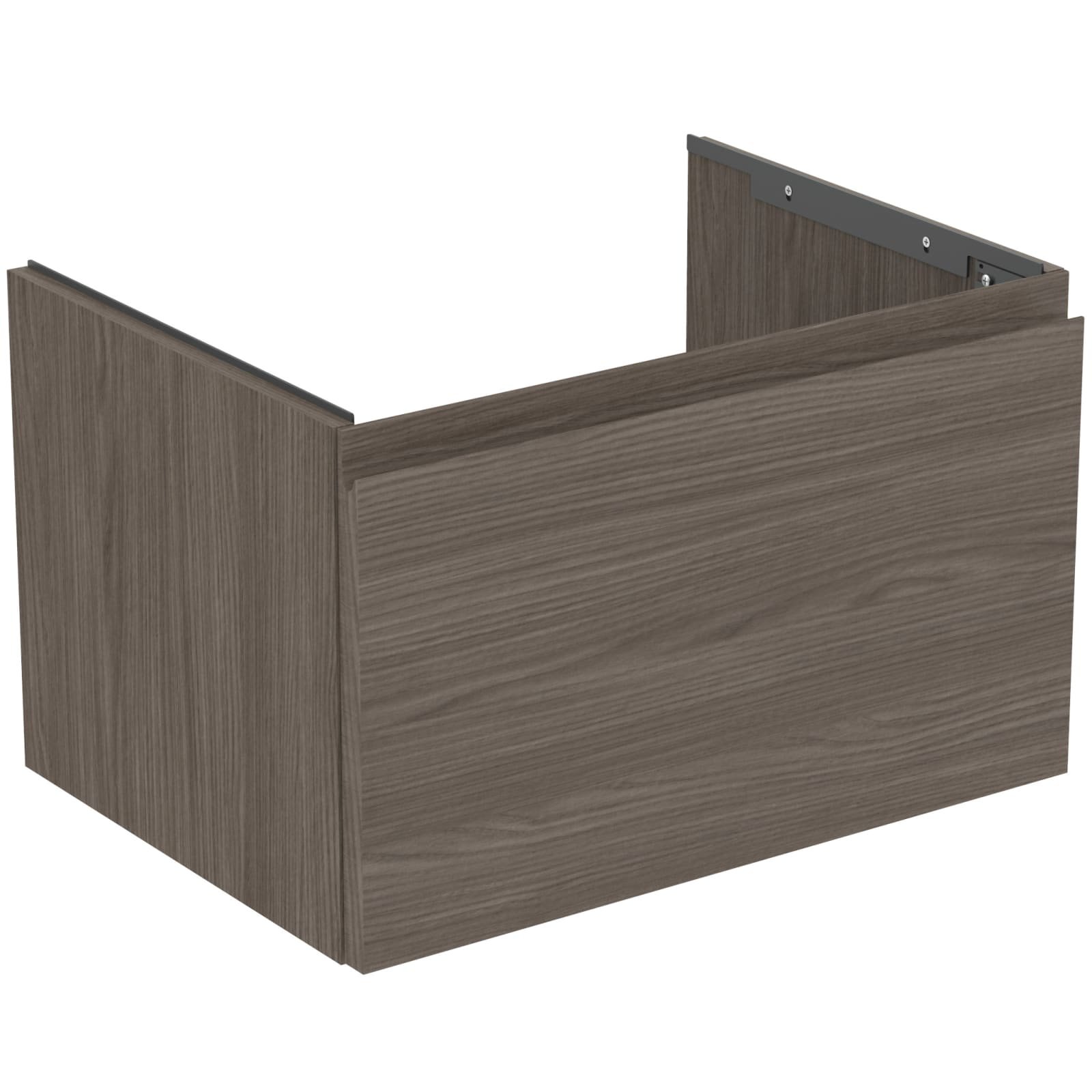 FINESSE | WASTAFELMEUBEL 600X440X370 MM DARK ELM, 1 LADE