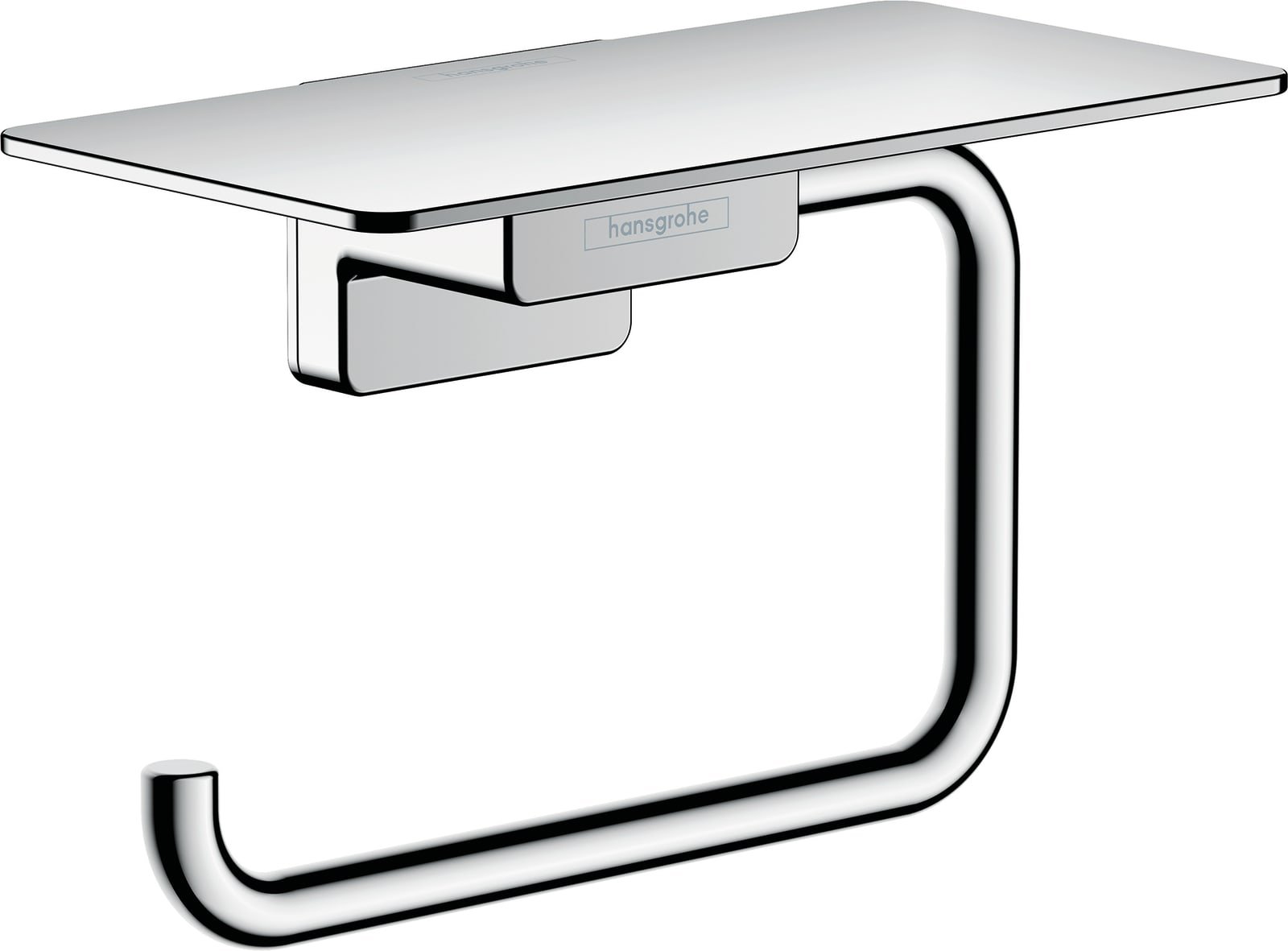 Hansgrohe AddStoris closetrolhouder met planchet, chroom