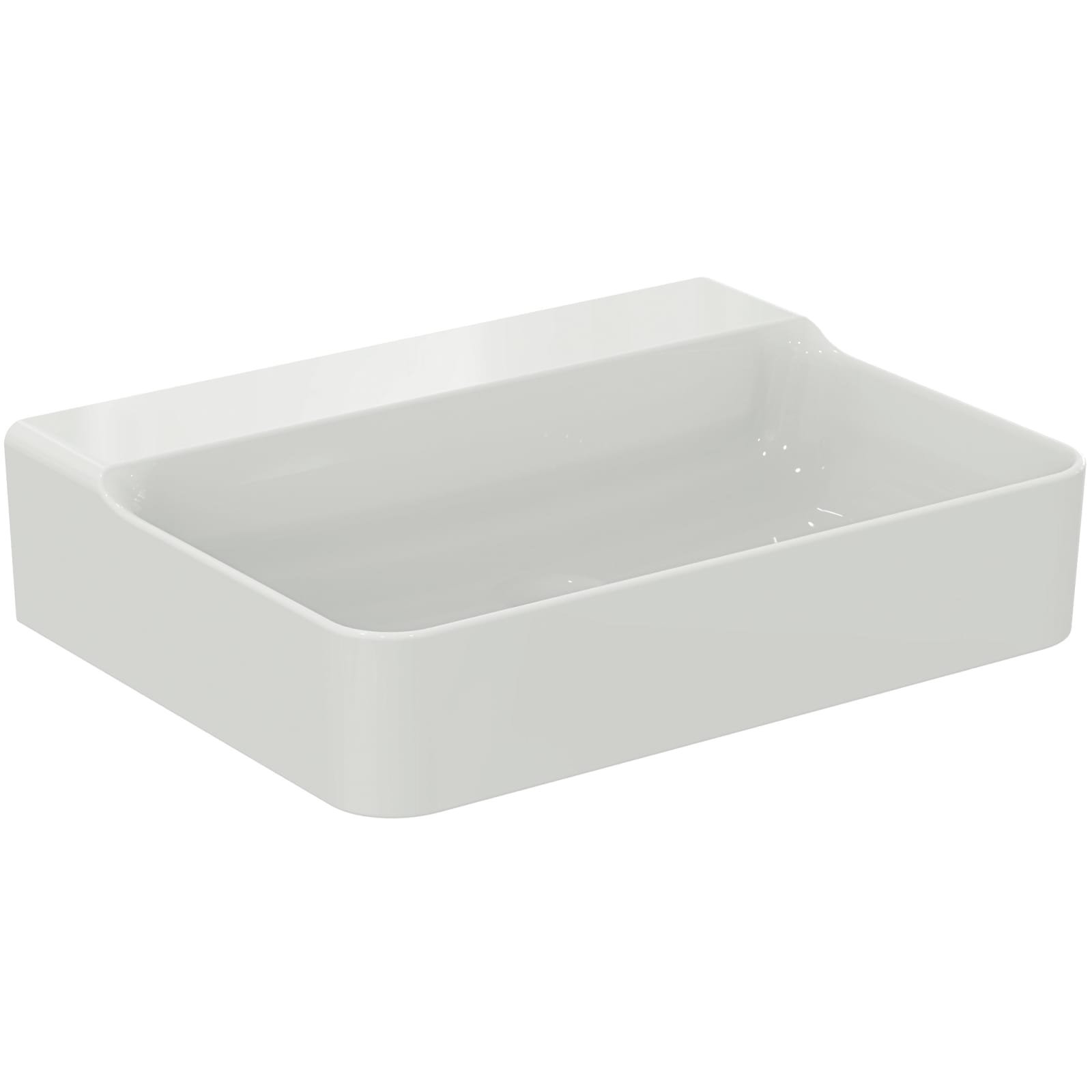 CONCA | WAST 600X450X145 MM GL WIT, ZONDER KG, ZONDER OL (GESL)&nbsp;|&nbsp;IP