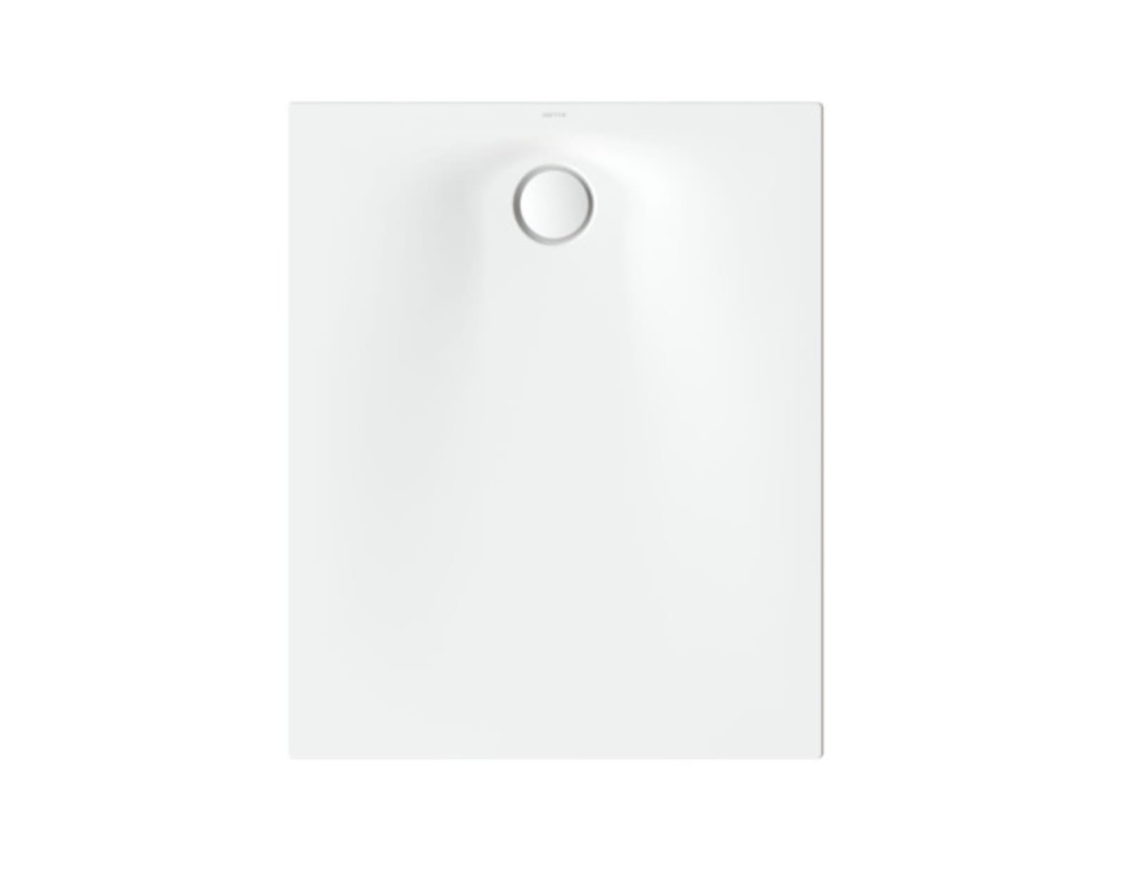 BetteUltra Space met Minimum-Douchebakdrager 1100x900x25 mm, wit, A...