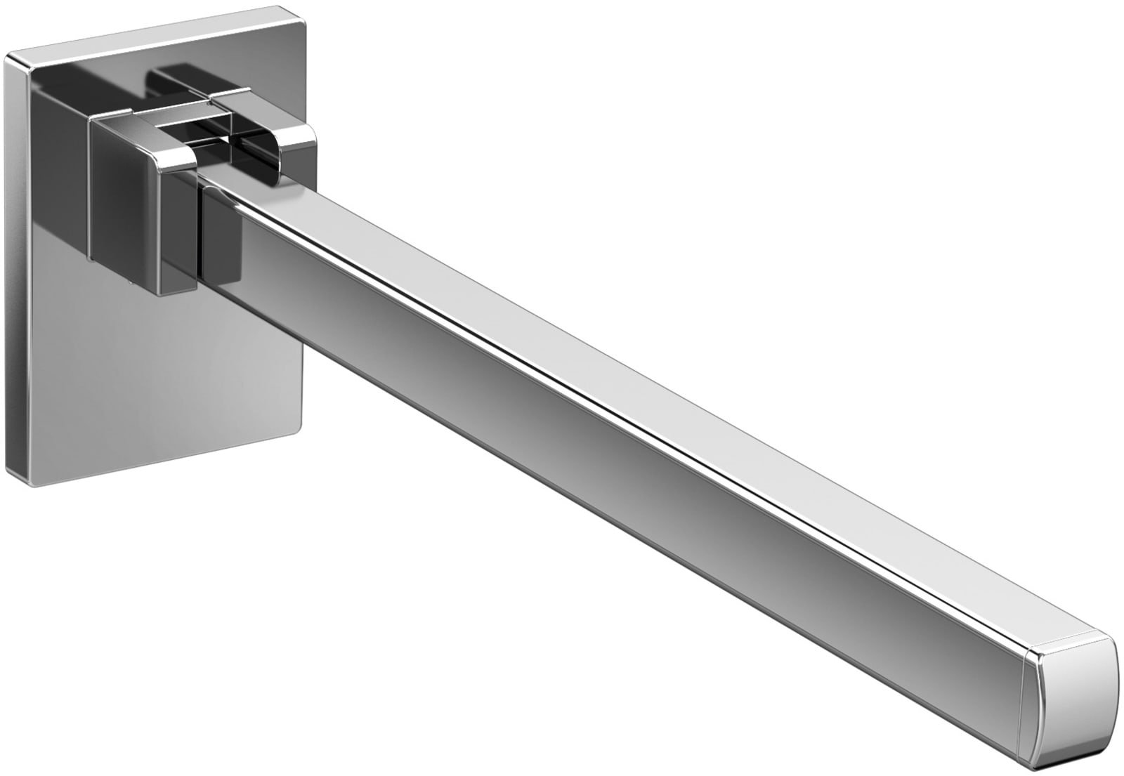 Emco Loft opklapbare steun, 600 mm lang, stang 25 mm dik, chroom