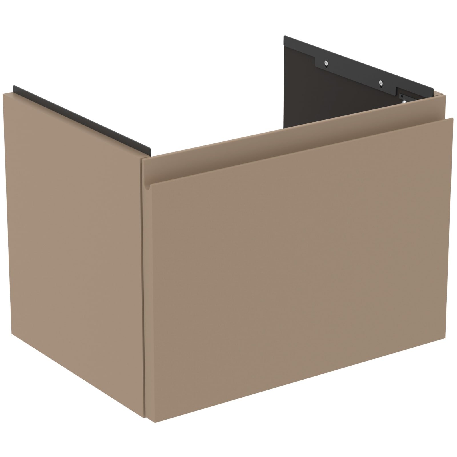 FINESSE | WASTAFELMEUBEL 500X375X370 MM MAT GREIGE, 1 LADE
