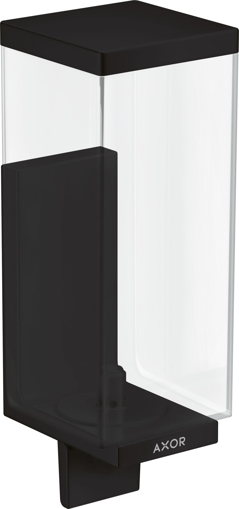 Hansgrohe Axor universal rechthoekig lotiondispenser, mat zwart