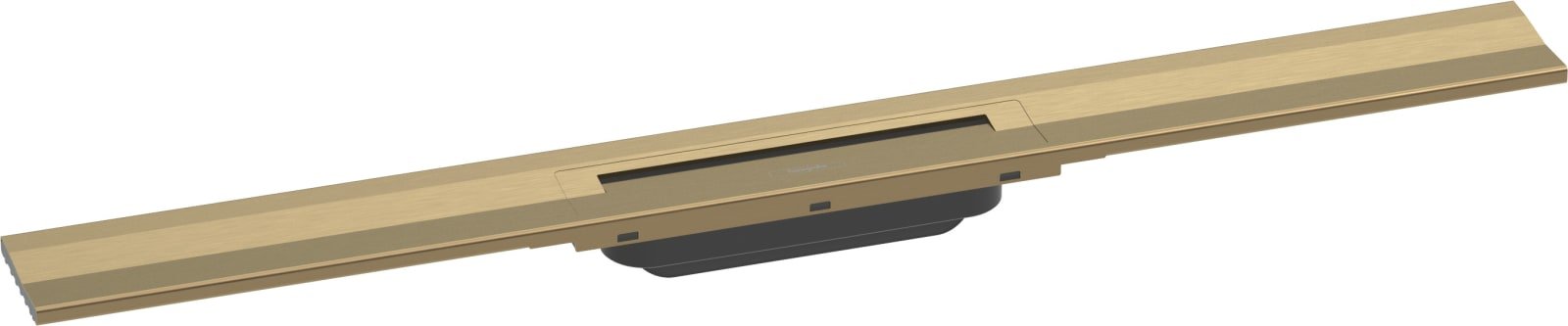 Hansgrohe RainDrain Flex rechte douchegoot 800 inkortbaar wandmontage Brushed Bronze