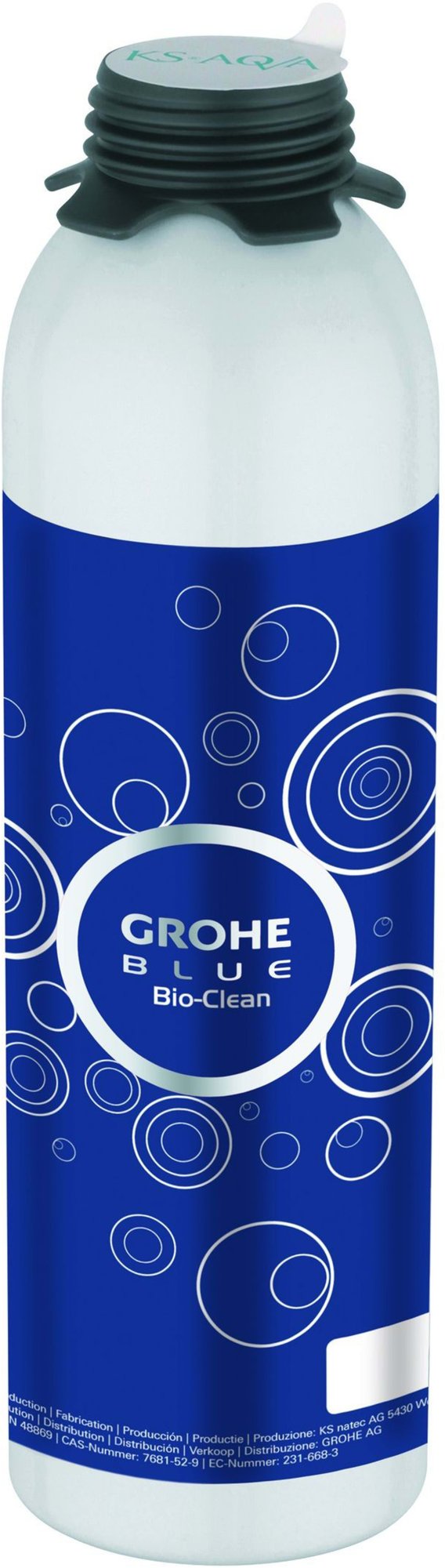 Grohe Blue reinigingsset. Voor 100% biologisch desinfecteren van de Grohe Blue koeler en filterkop