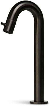 Blue Label Viby fonteinkraan hoog model, gun metal