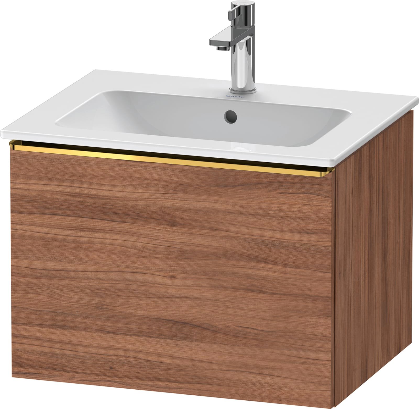 DURAVIT D-Neo Wastafelonderbouw hangend Noten Mat (1200895893)