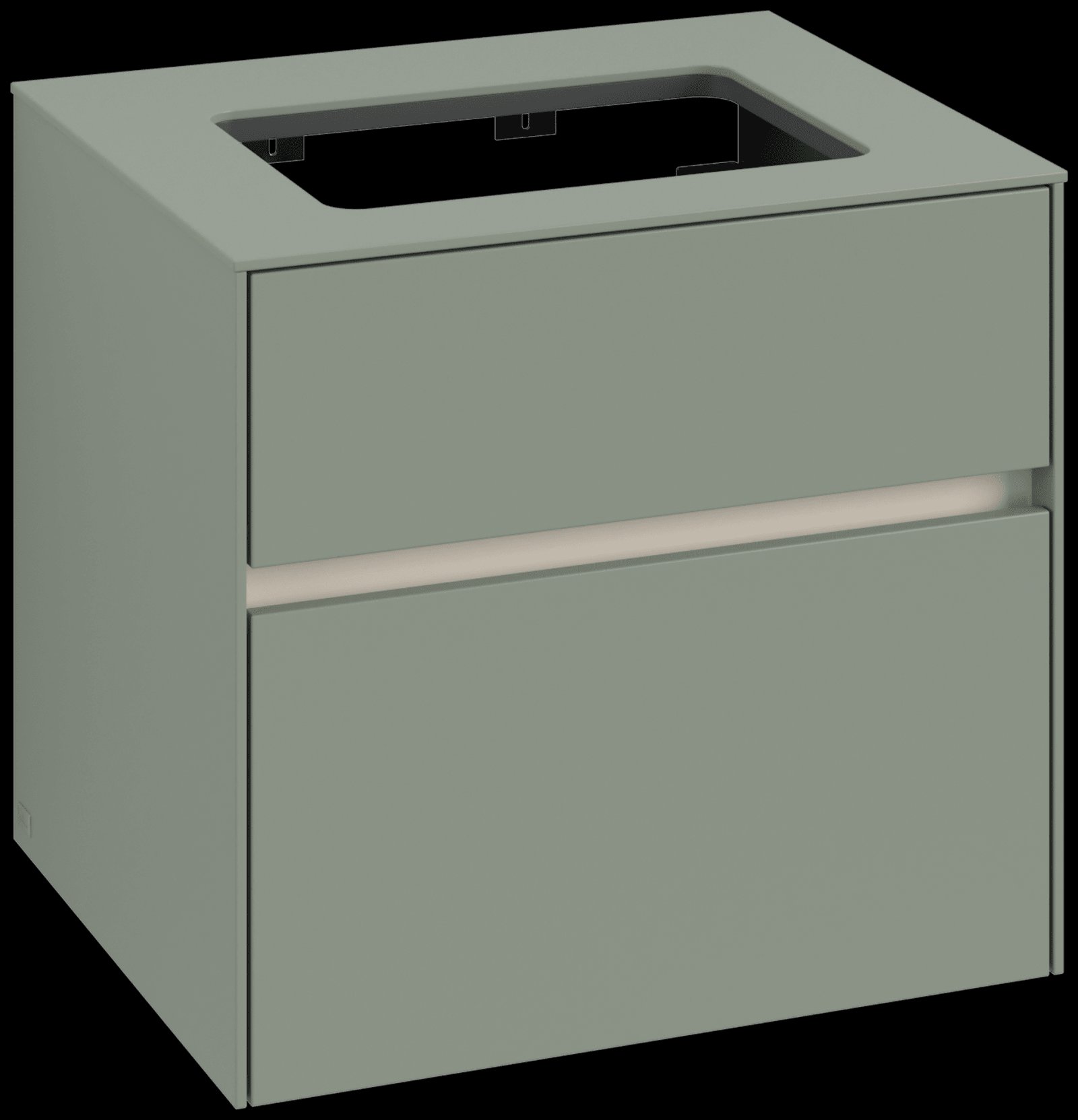 Collaro Wastafelonderkasten C15500 600x548x500mm AF