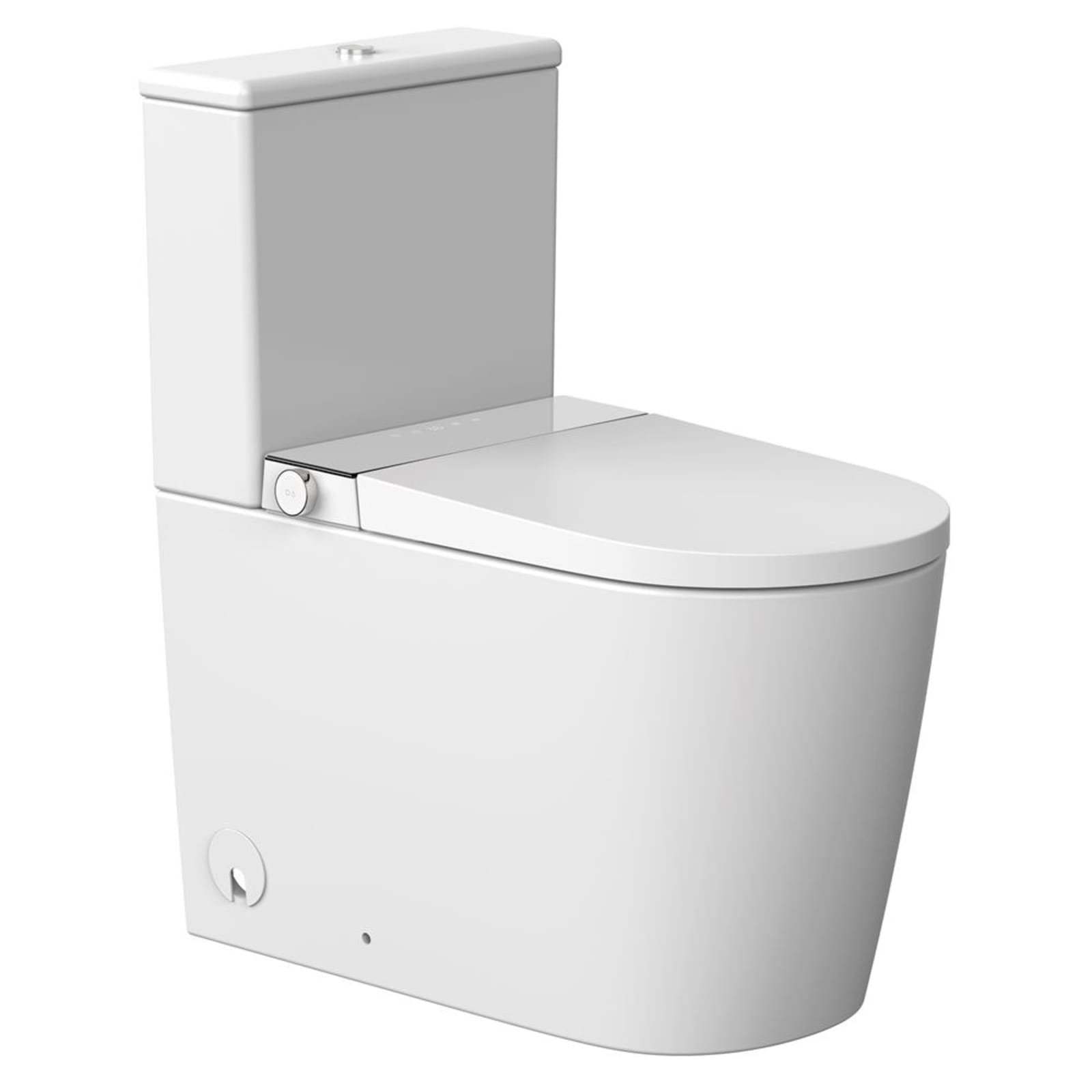 SMART douche wc, staand closet met zitting/deksel, wit