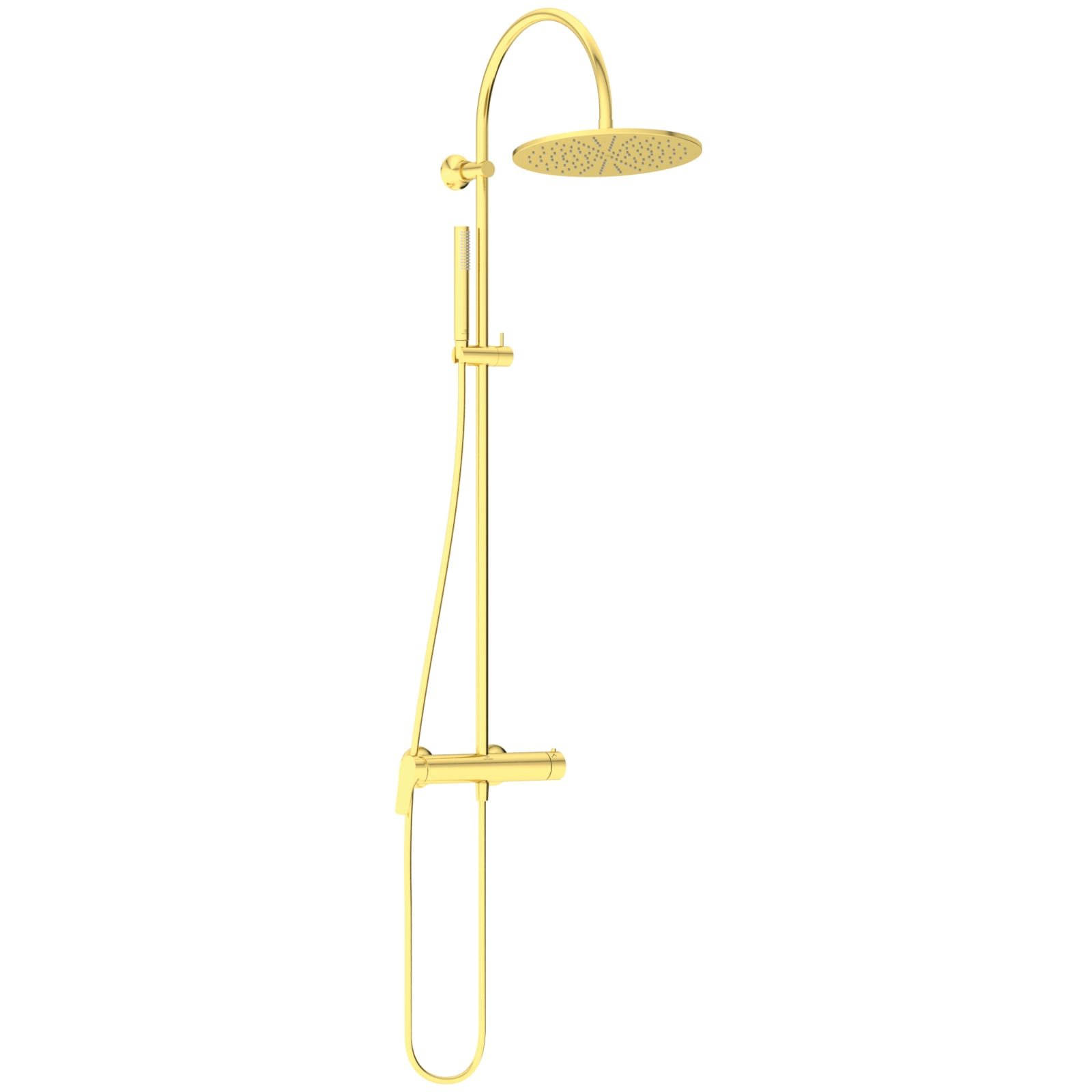 LDV | DOUCHESYSTEEM 314X576X1240 MM BRUSHED GOLD, 12.0 L/MIN