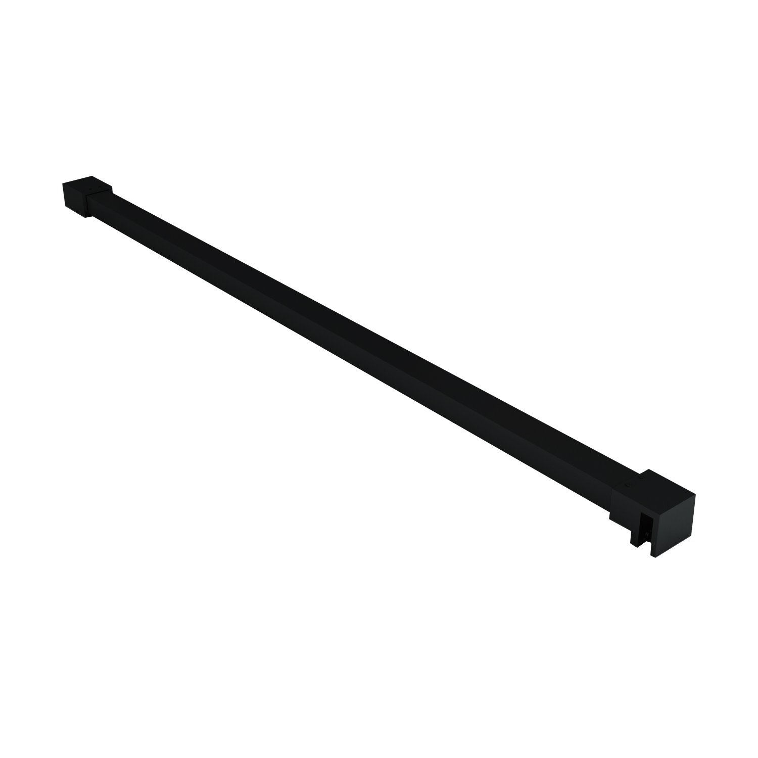 ALONI STABILISATIESTANG - INKORTBAAR - 100 CM - MAT ZWART