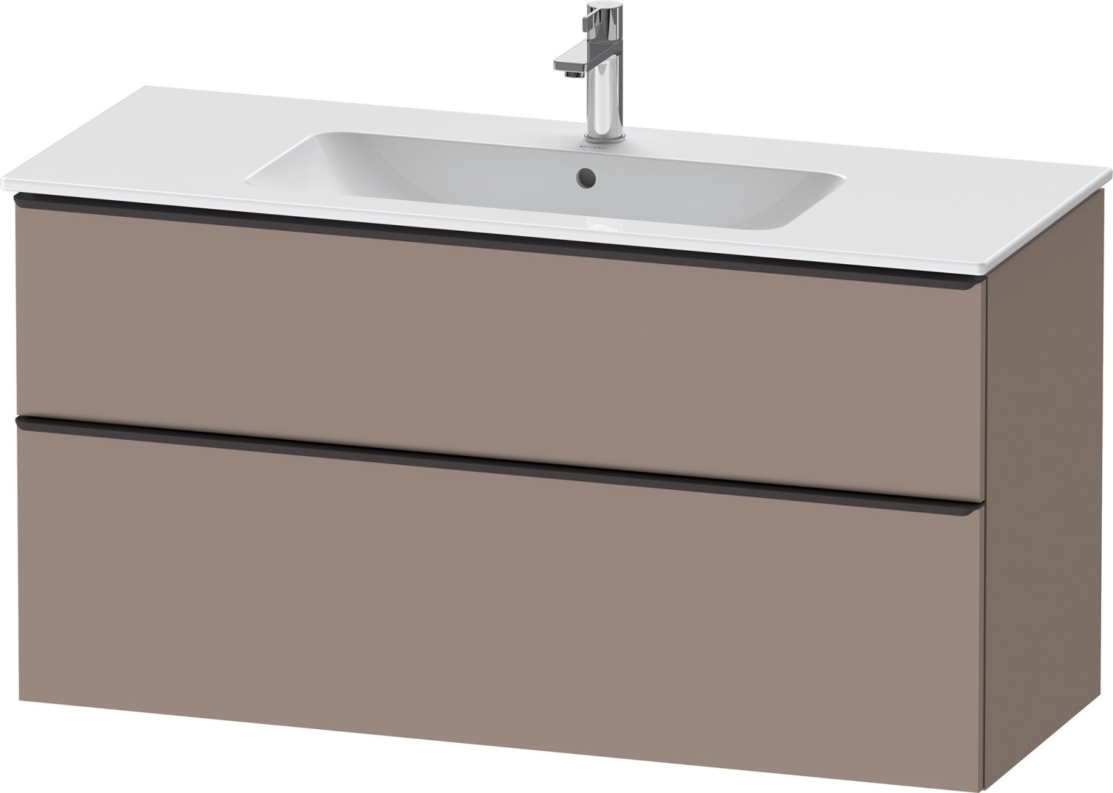 D-Neo Wastafelonderbouw hangend Basalt Mat (1200894008)