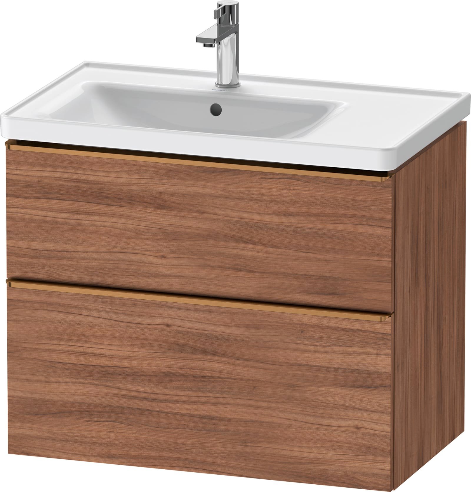 DURAVIT D-Neo Wastafelonderbouw hangend Noten Mat (1200895821)