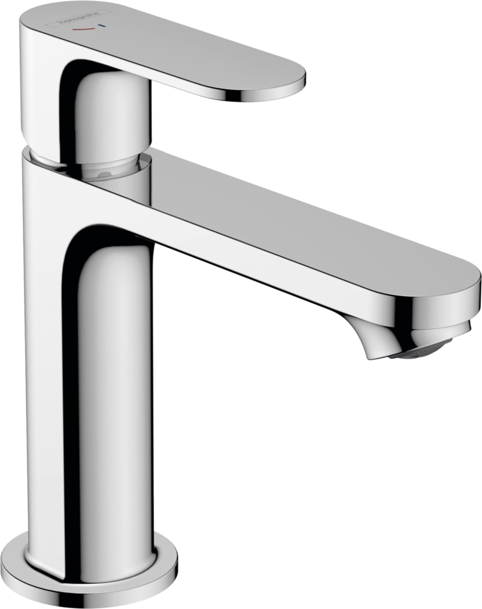 Hansgrohe Rebris S 1-greeps wastafelkraan 110 CoolStart zonder afvoer, chroom