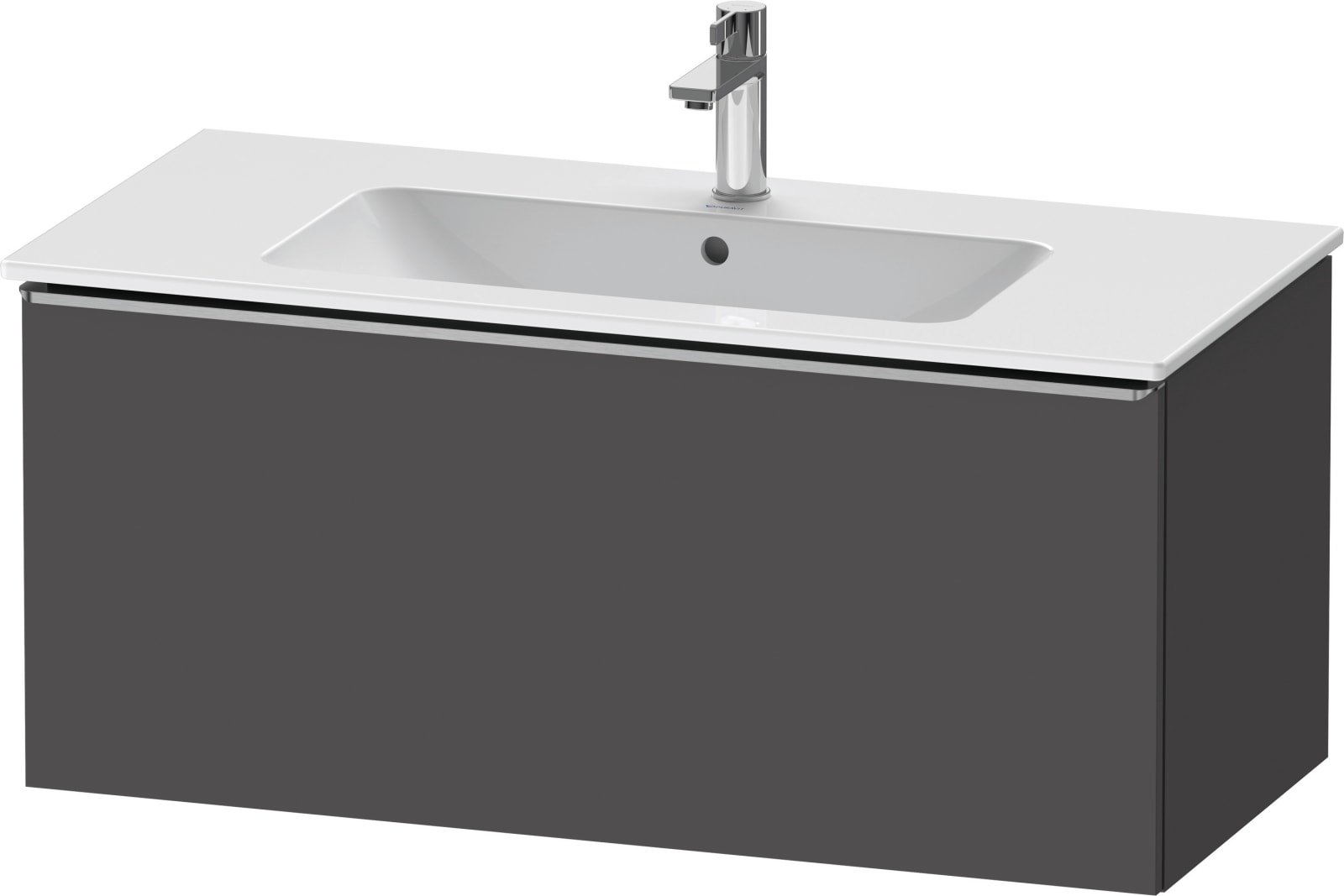 DURAVIT D-Neo Wastafelonderbouw hangend Grafiet Mat (1200897174)