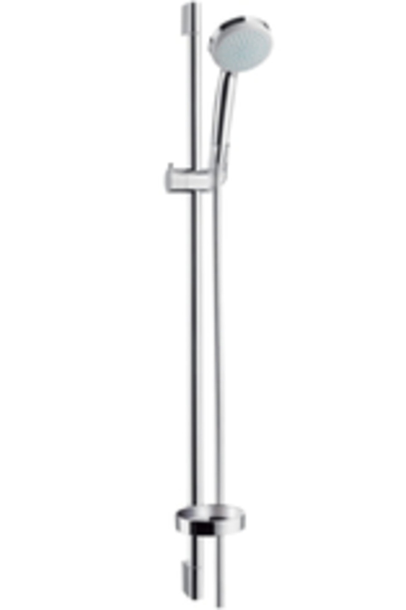 Hansgrohe Croma 100 Vario / Unica'C glijstangcombinatie 900mm, met zeepschaal, chroom