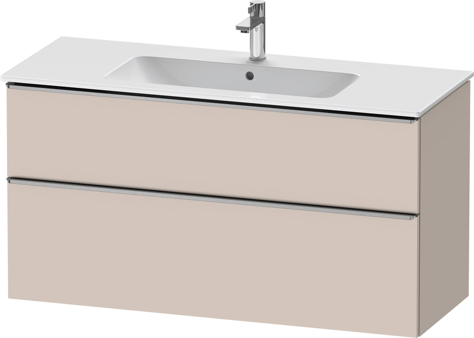D-Neo Wastafelonderbouw hangend Taupe Mat (1200894001)
