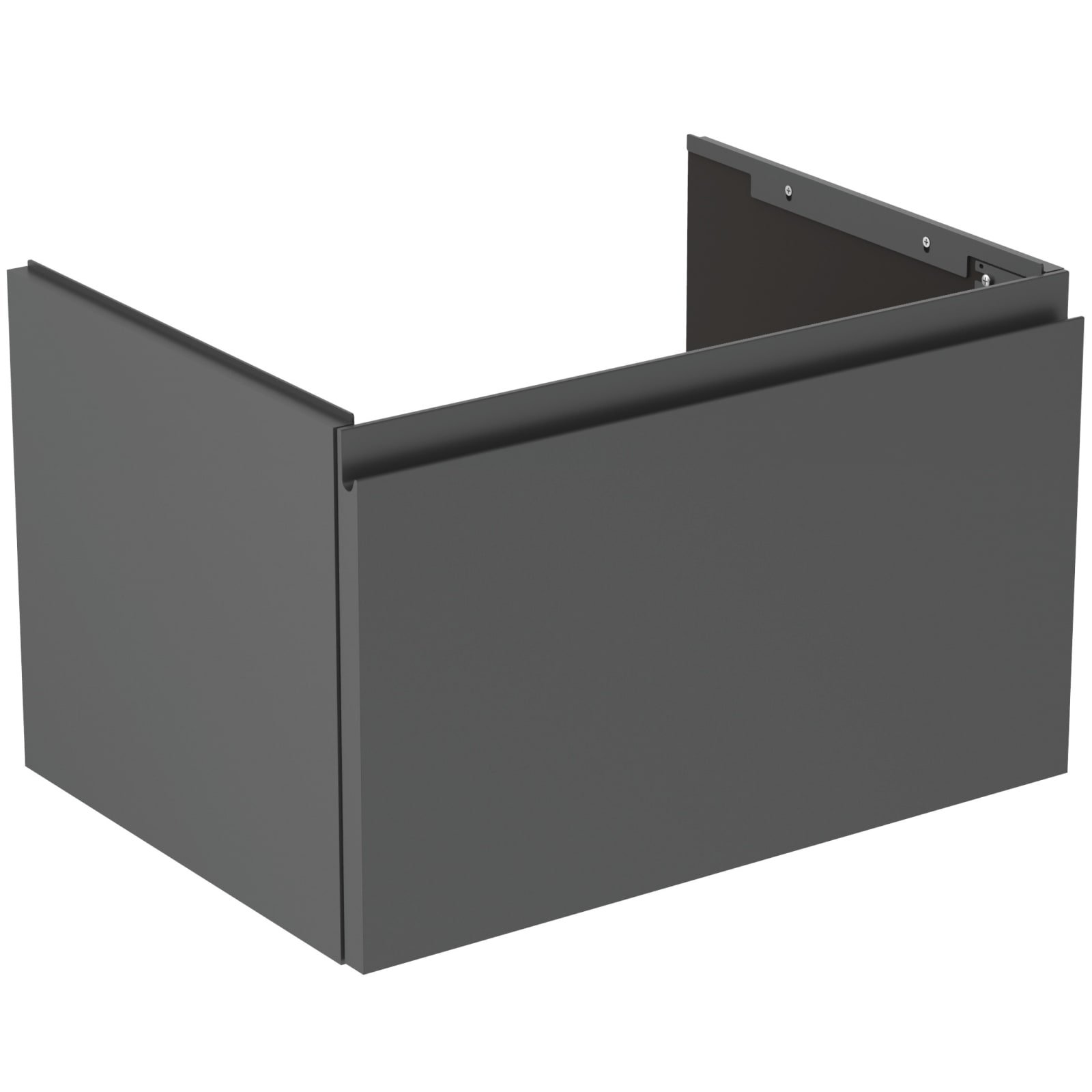 FINESSE | WASTAFELMEUBEL 600X440X370 MM MATT ANTHRACITE, 1 LADE