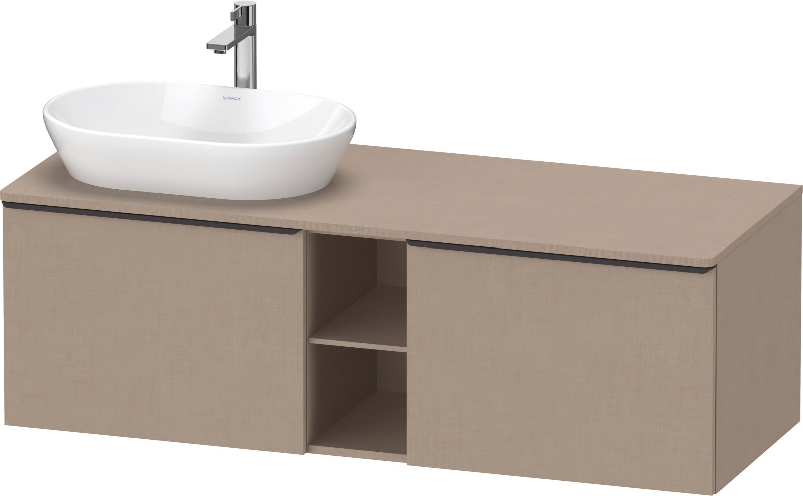 D-Neo Console wastafelonderbouw hangend Linnen Mat (1200894911)