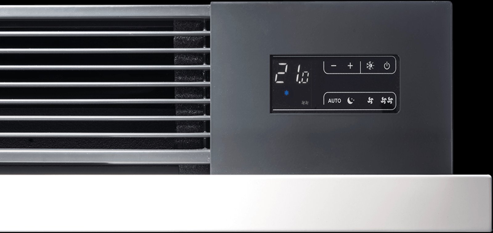 Vasco Niva ventilo ventilatorconvector, wandopbouw, geschikt voor verwarming en koeling,1150x0610 0600