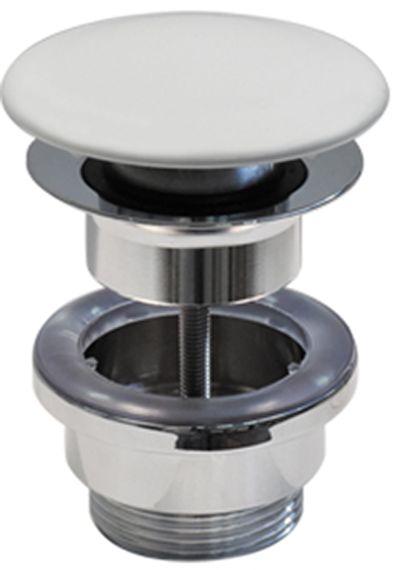 Catalano Accessori Vari , waste, push-open, keramiek, mat wit (voor wastafels overloop)