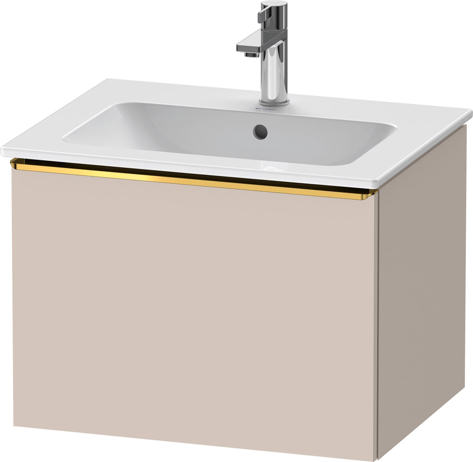DURAVIT D-Neo Wastafelonderbouw hangend Taupe Mat (1200895894)