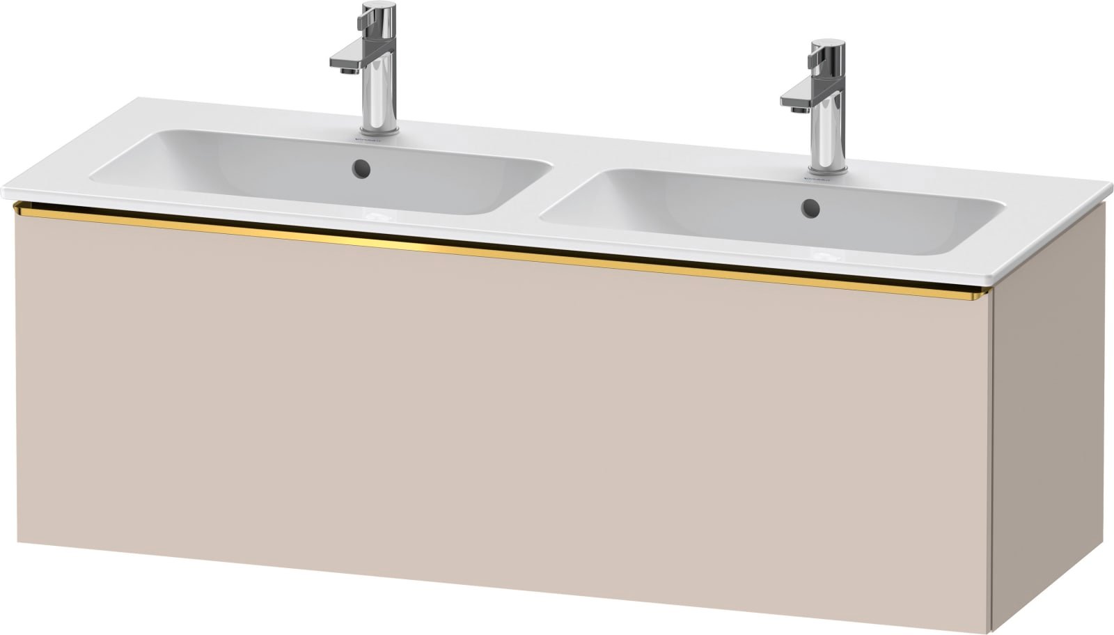 DURAVIT D-Neo Wastafelonderbouw hangend Taupe Mat (1200896280)