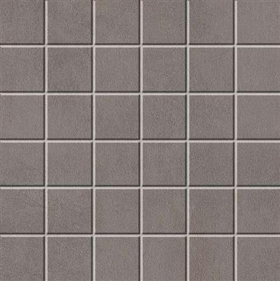Atlas Concorde Boost Smoke Matt 4,8x4,8 30x30 Mosaico - betonlook