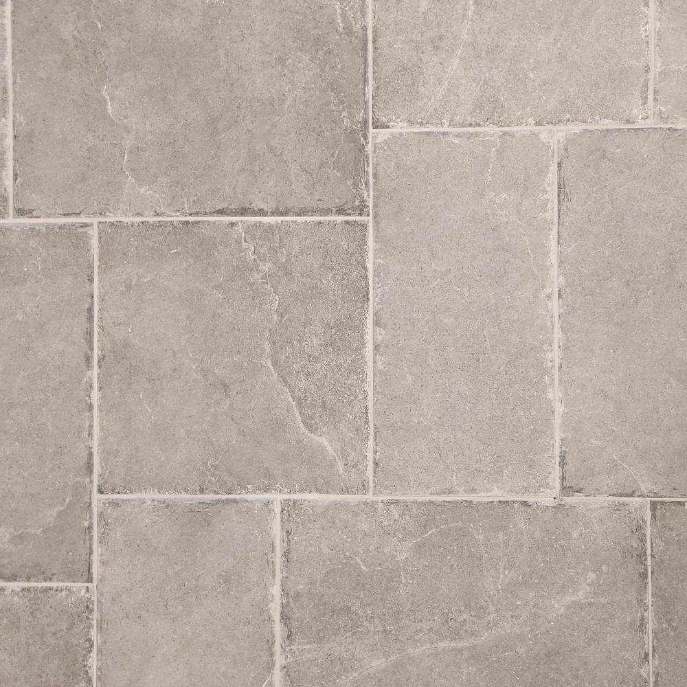 Romaans Natuursteen robuust antraciet 45x45