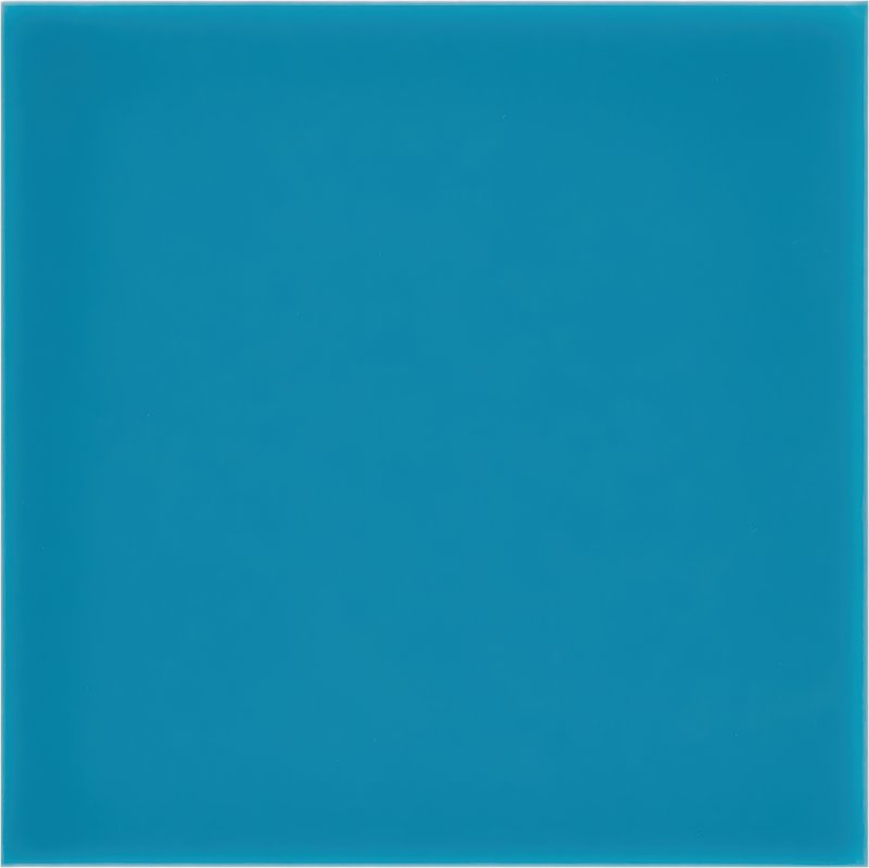 FA wt Uni Glans Azul Turquesa 15x15