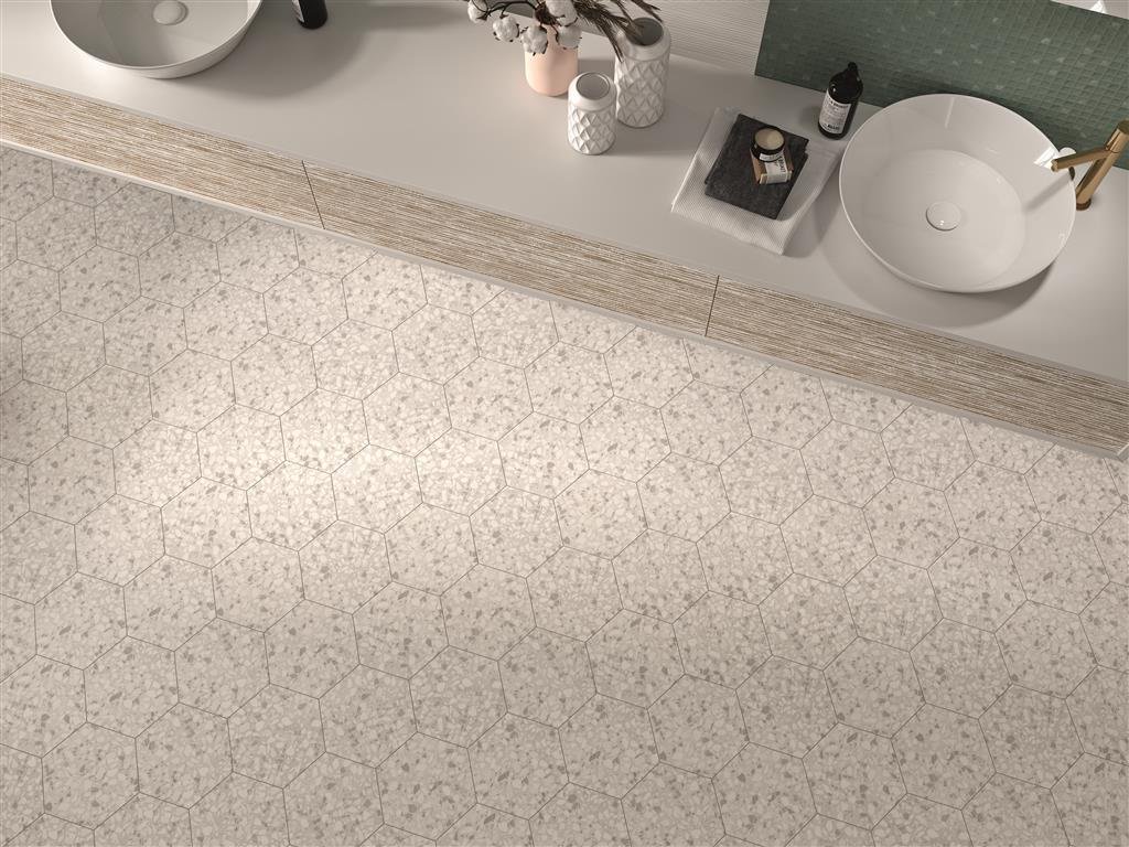 Durstone Six Terazzo Talc 23x27 (R) thumbnail 2