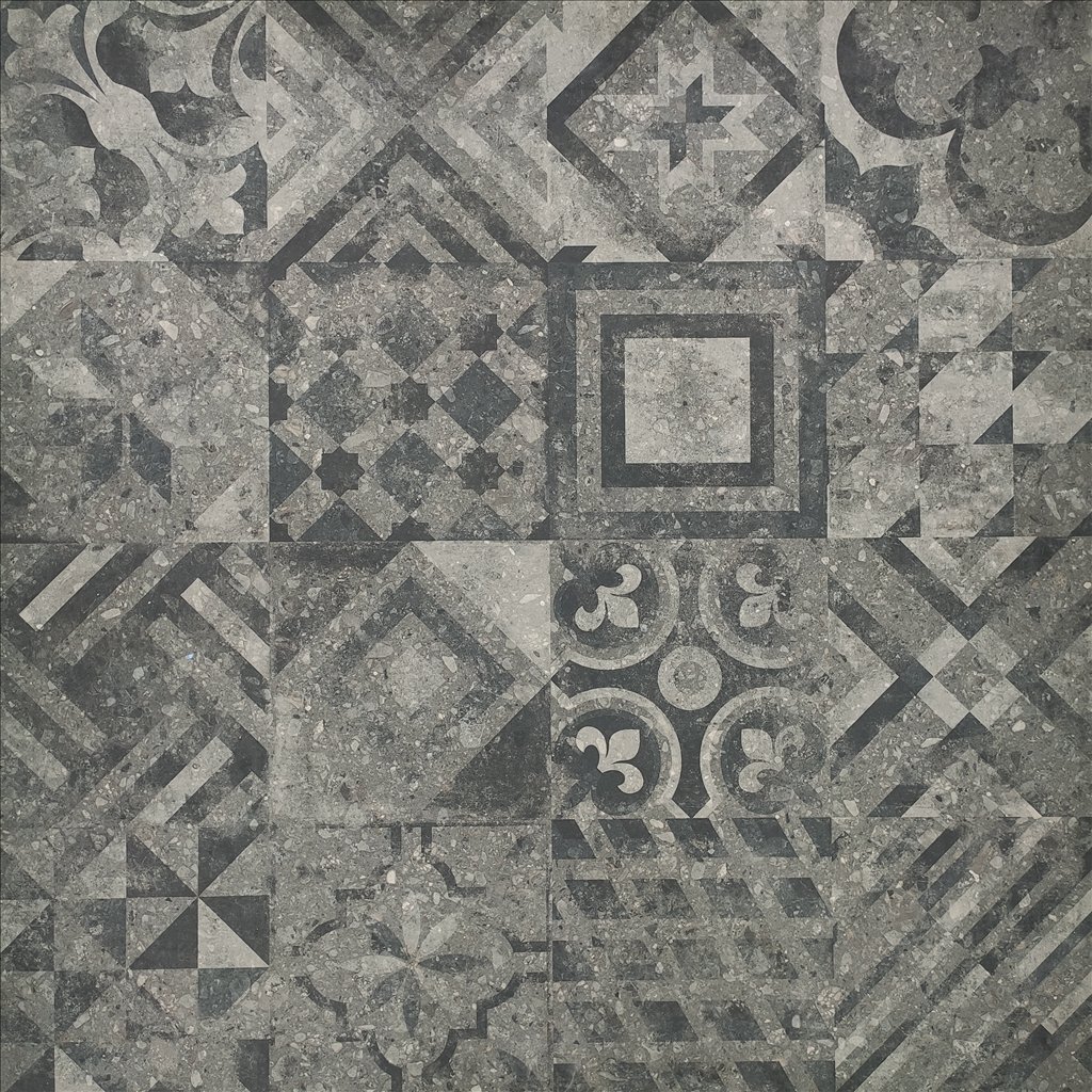 Tilesystem Decor Grey 59,7x59,7 16 mm(R)